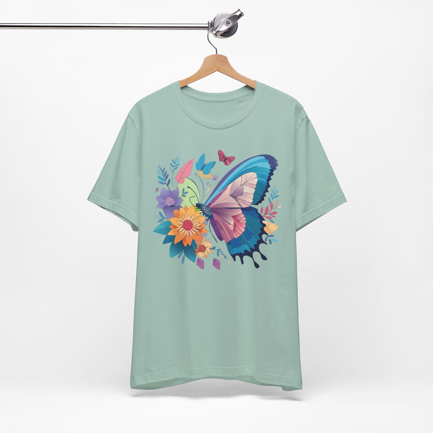 Butterfly Tee Shirt, Shirt with Butterfly
