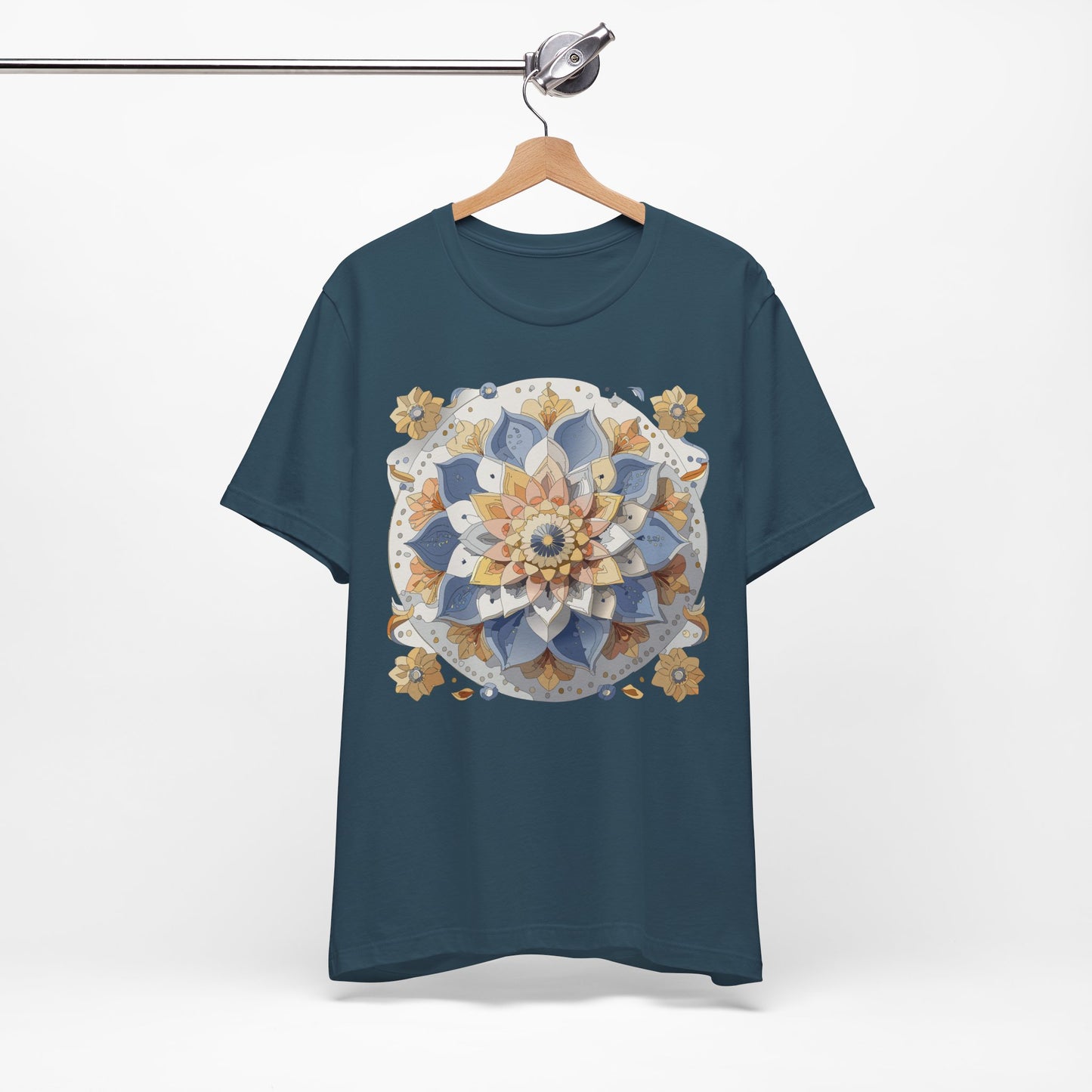 Floral Mandala Shirt, Flowers Mandala Shirt
