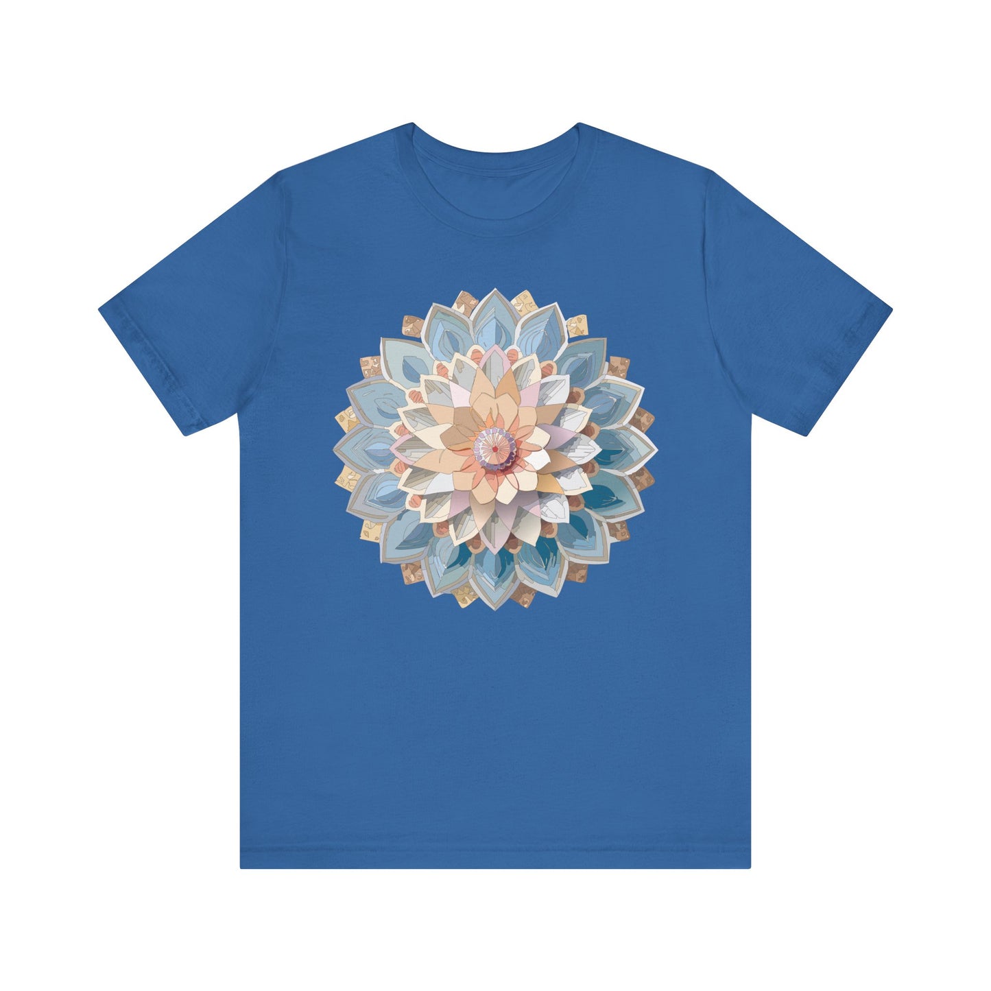 Floral Mandala Shirt, Flowers Mandala Shirt