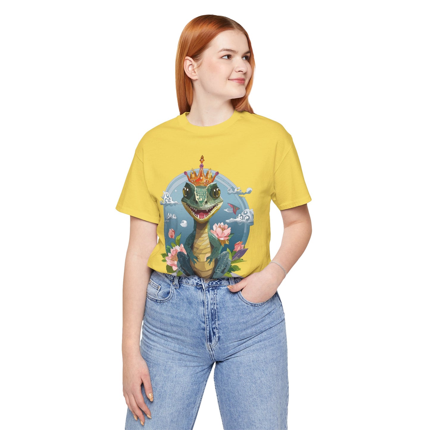 Animals Shirt, Shirt with Lizard