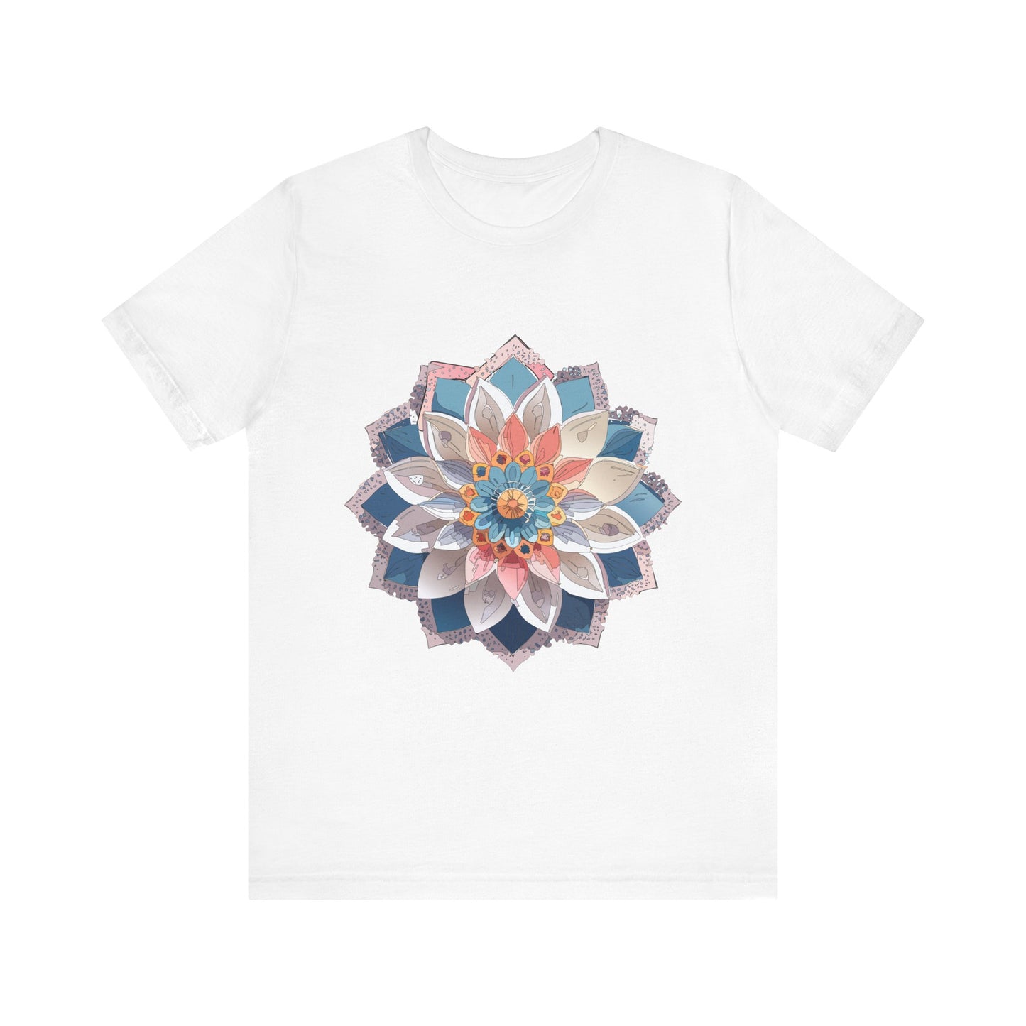 Floral Mandala Shirt, Flowers Mandala Shirt
