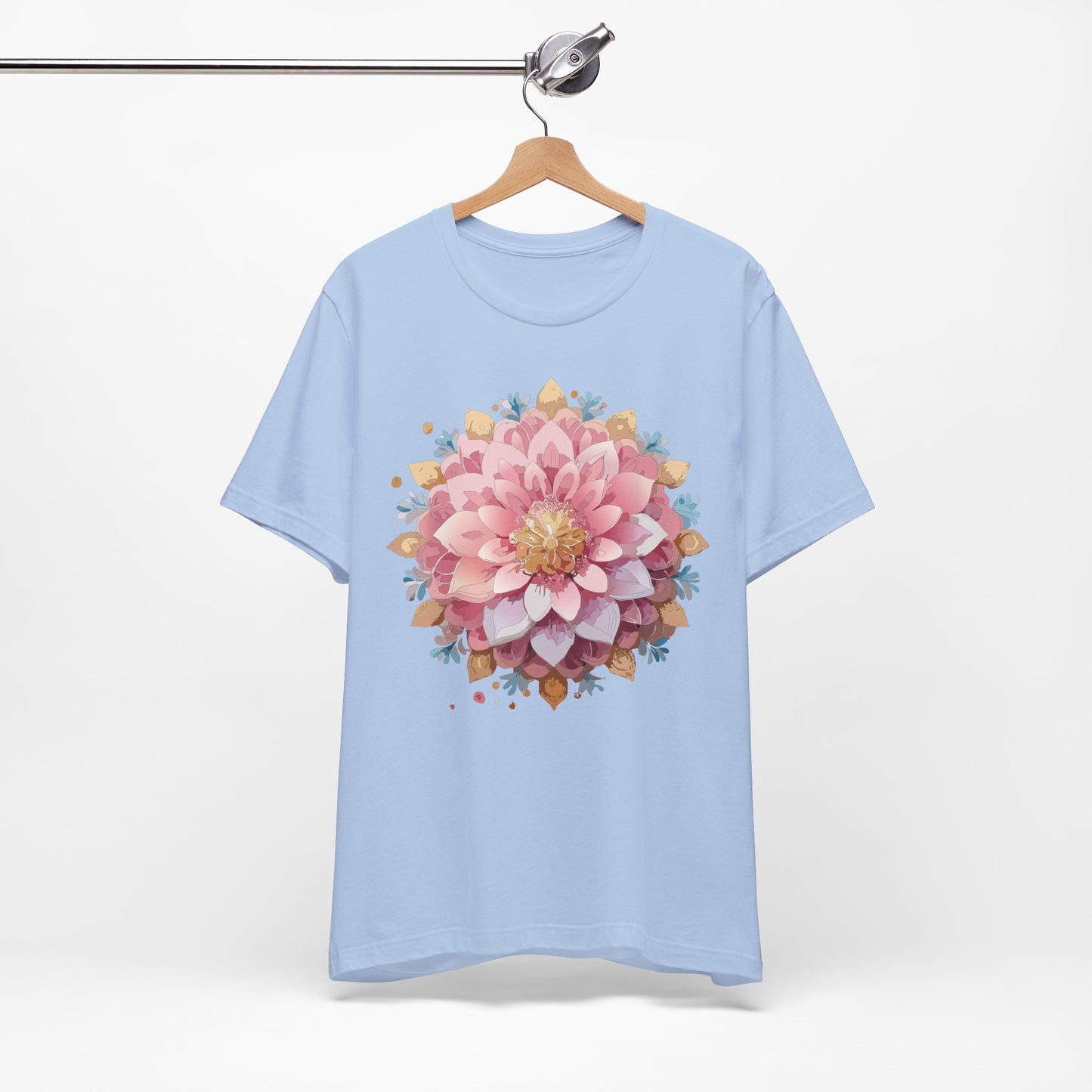 Floral Mandala Shirt, Flowers Mandala Shirt