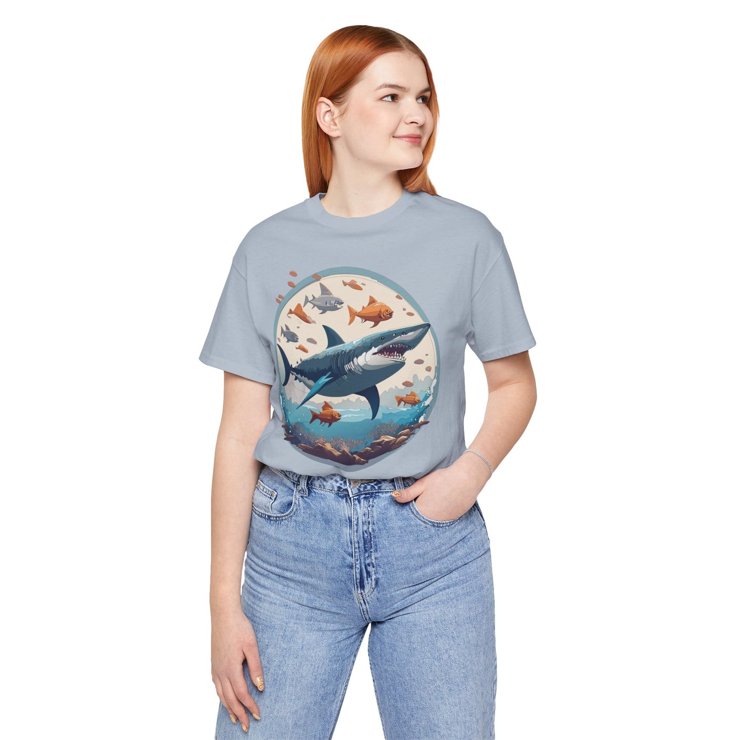 Animals Shirt, Shirt with Shark