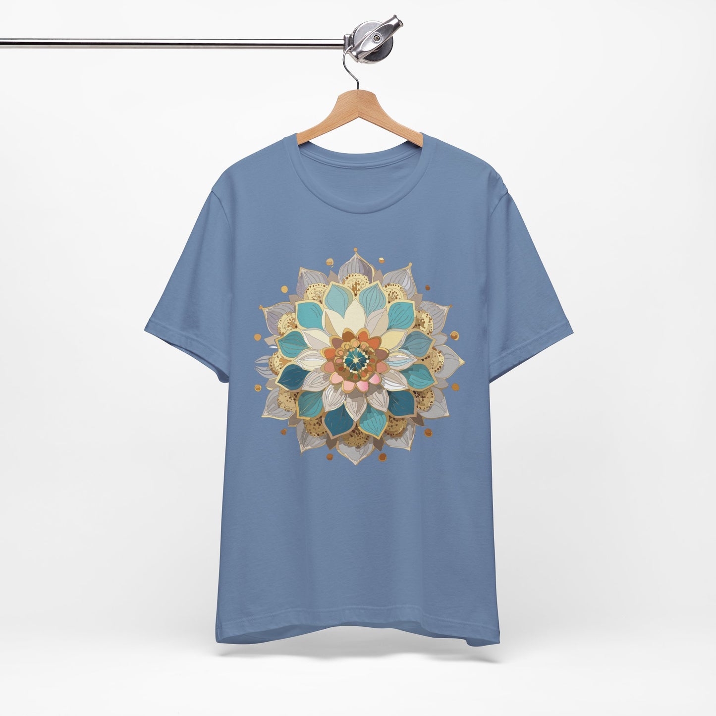 Floral Mandala Shirt, Flowers Mandala Shirt