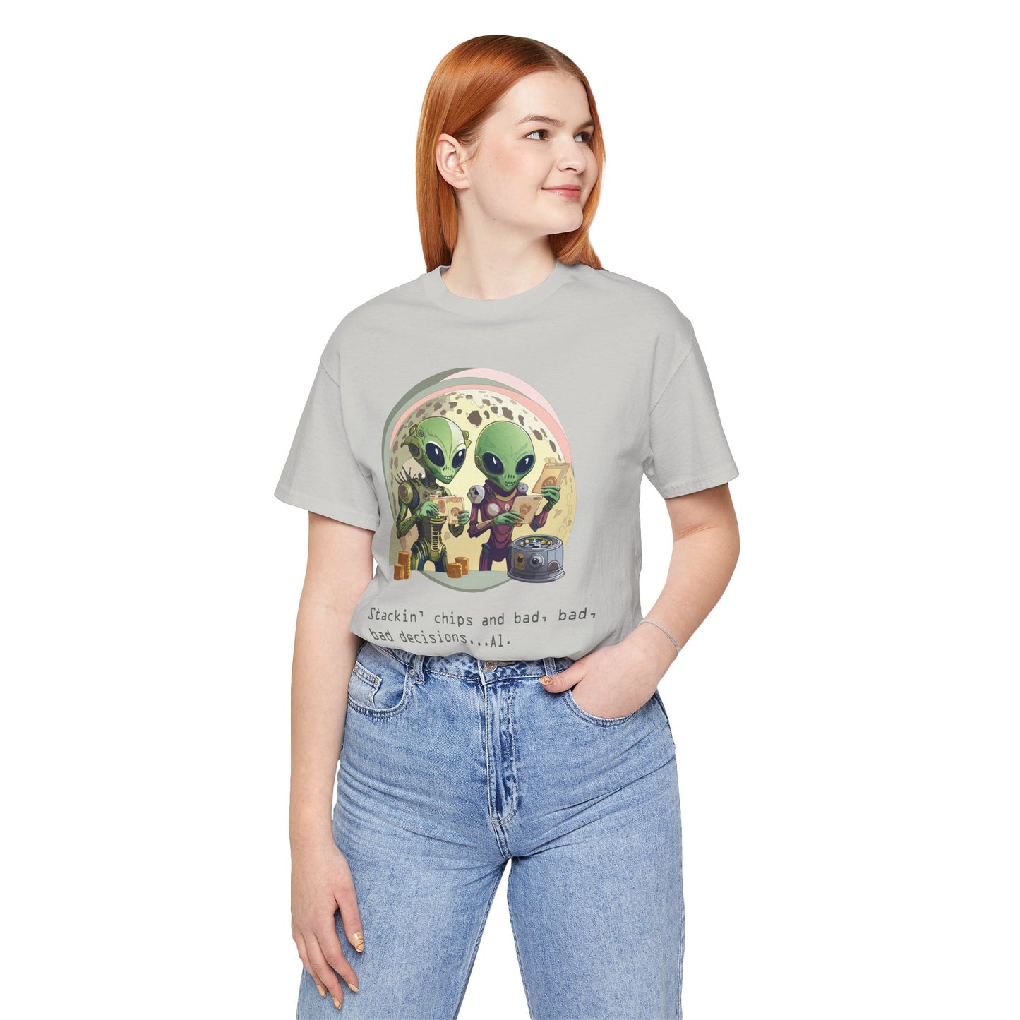 Funny Aliens Shirt, T-Shirt with Funny Aliens