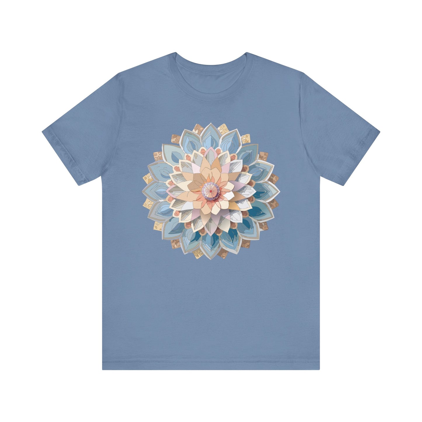 Floral Mandala Shirt, Flowers Mandala Shirt
