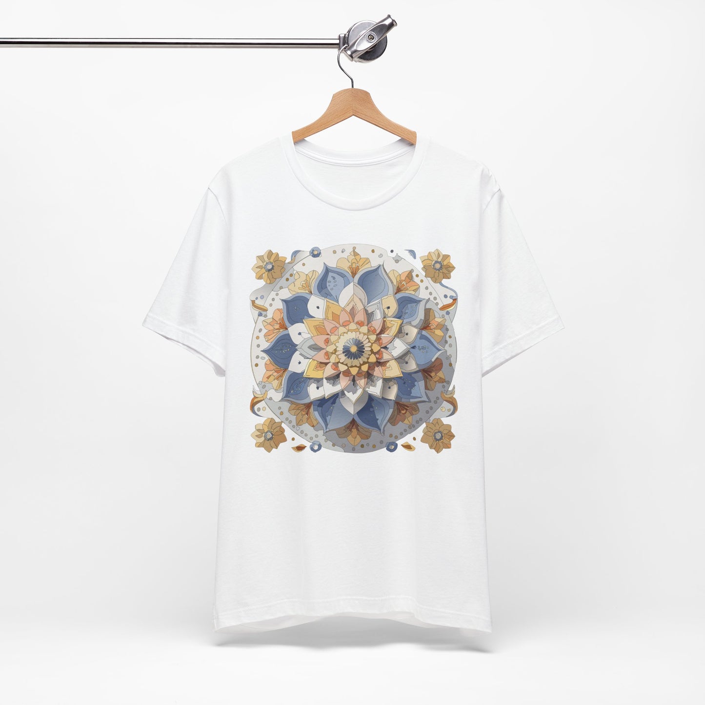 Floral Mandala Shirt, Flowers Mandala Shirt
