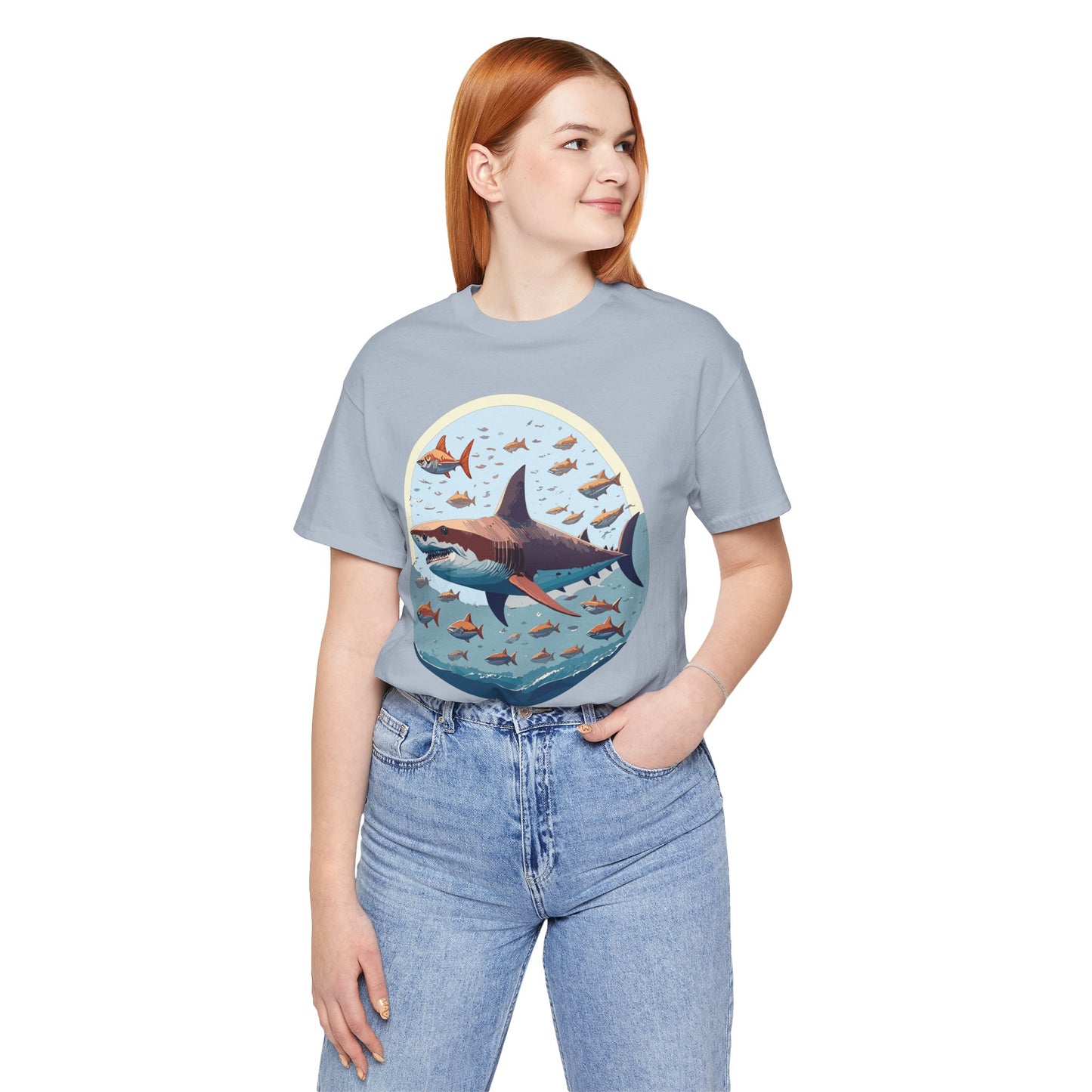 Animals Shirt, Shirt with Shark