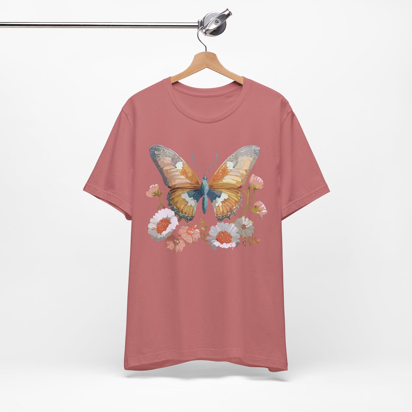 Butterfly Tee Shirt, Shirt with Butterfly