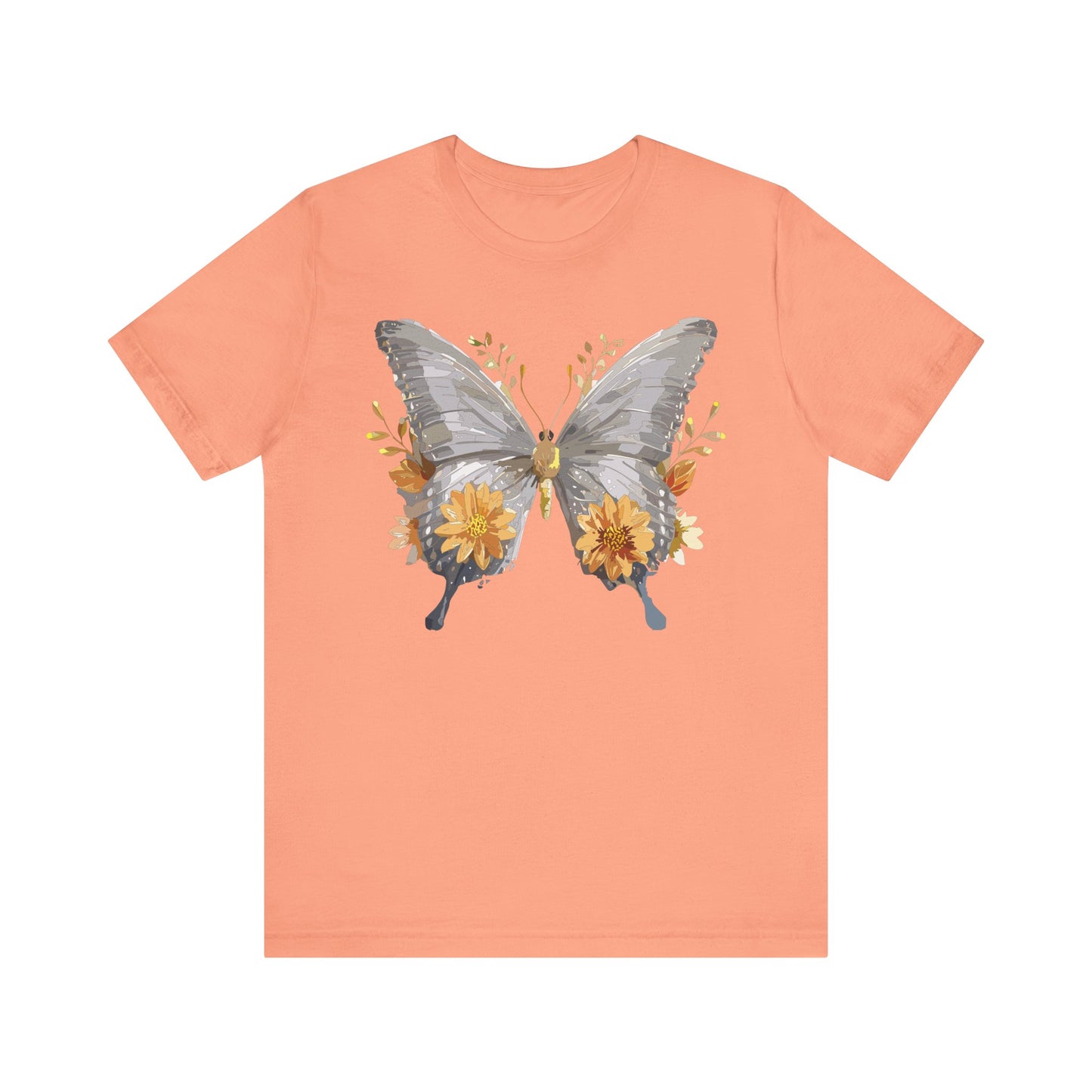 Butterfly Tee Shirt, Shirt with Butterfly