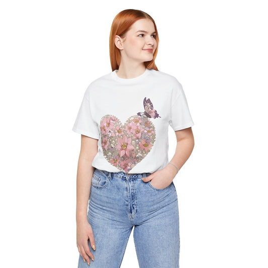 Heart Tee Shirt, Shirt with Heart