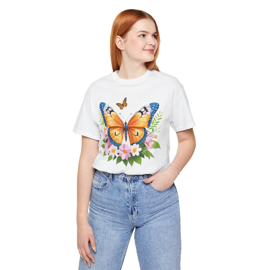 Butterfly Tee Shirt, Shirt with Butterfly