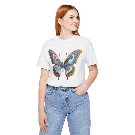 Butterfly Tee Shirt, Shirt with Butterfly