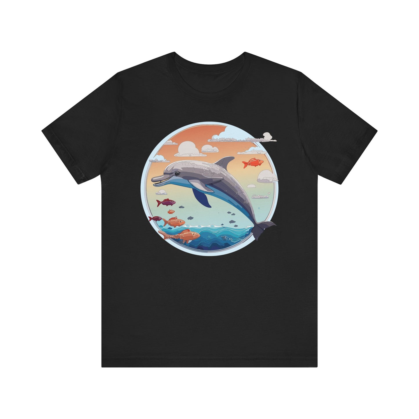 Animals Shirt, Shirt with Dolphin