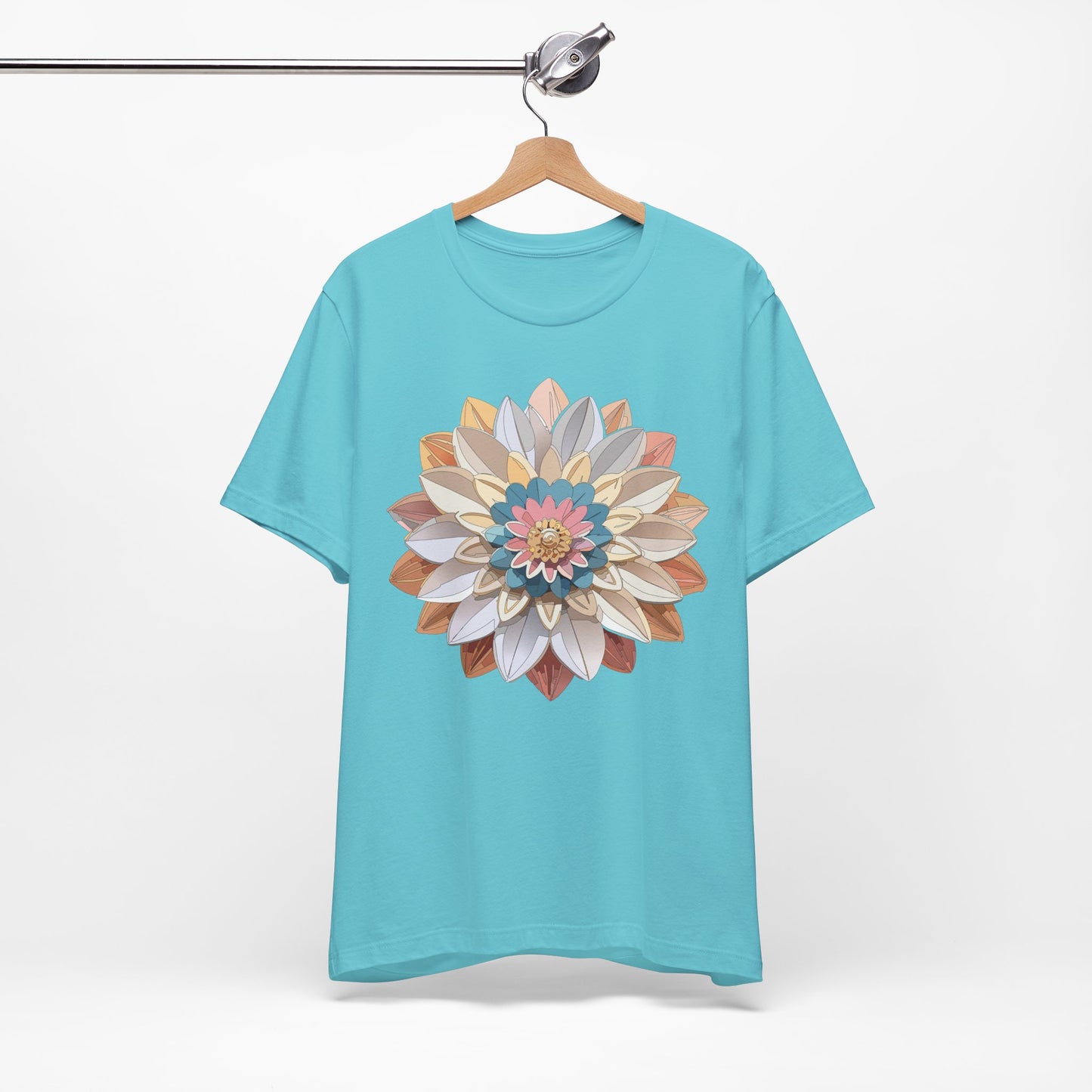 Floral Mandala Shirt, Flowers Mandala Shirt