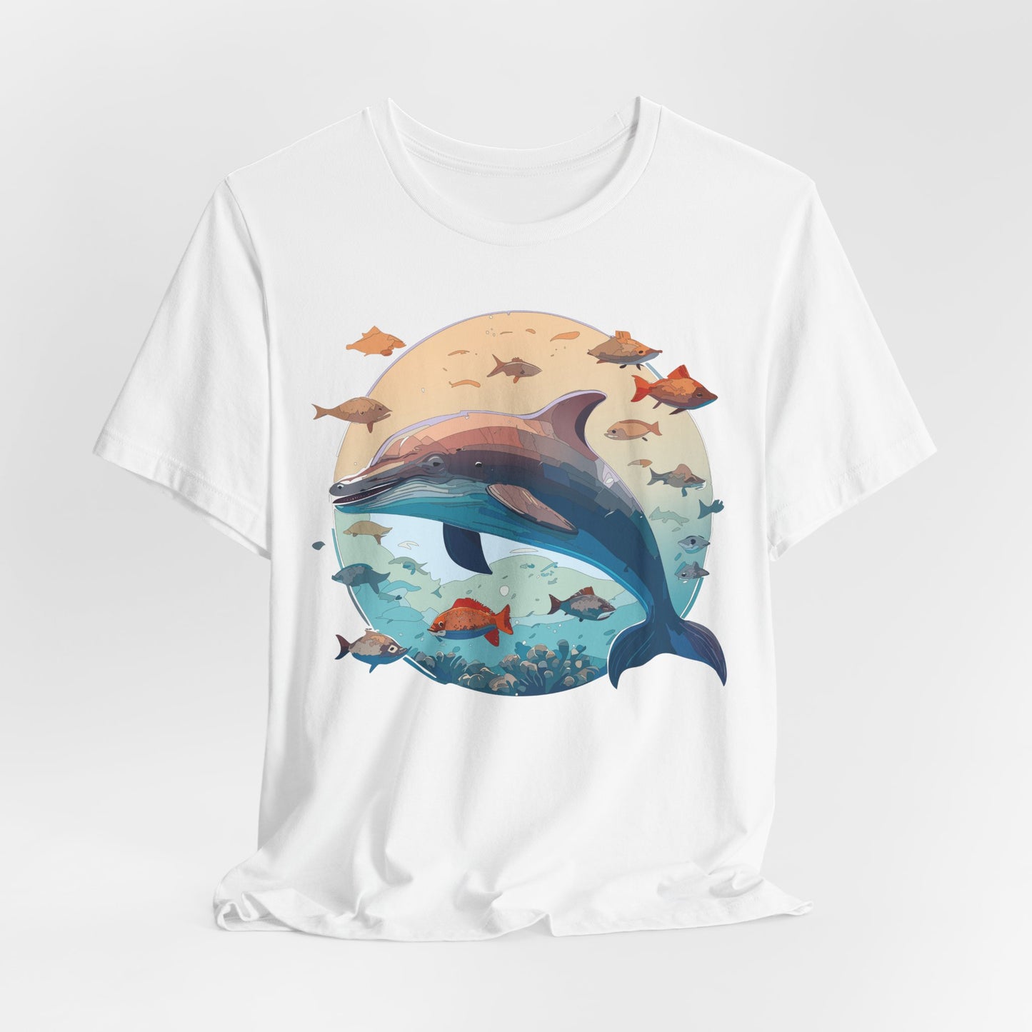 Animals Shirt, Shirt with Dolphin