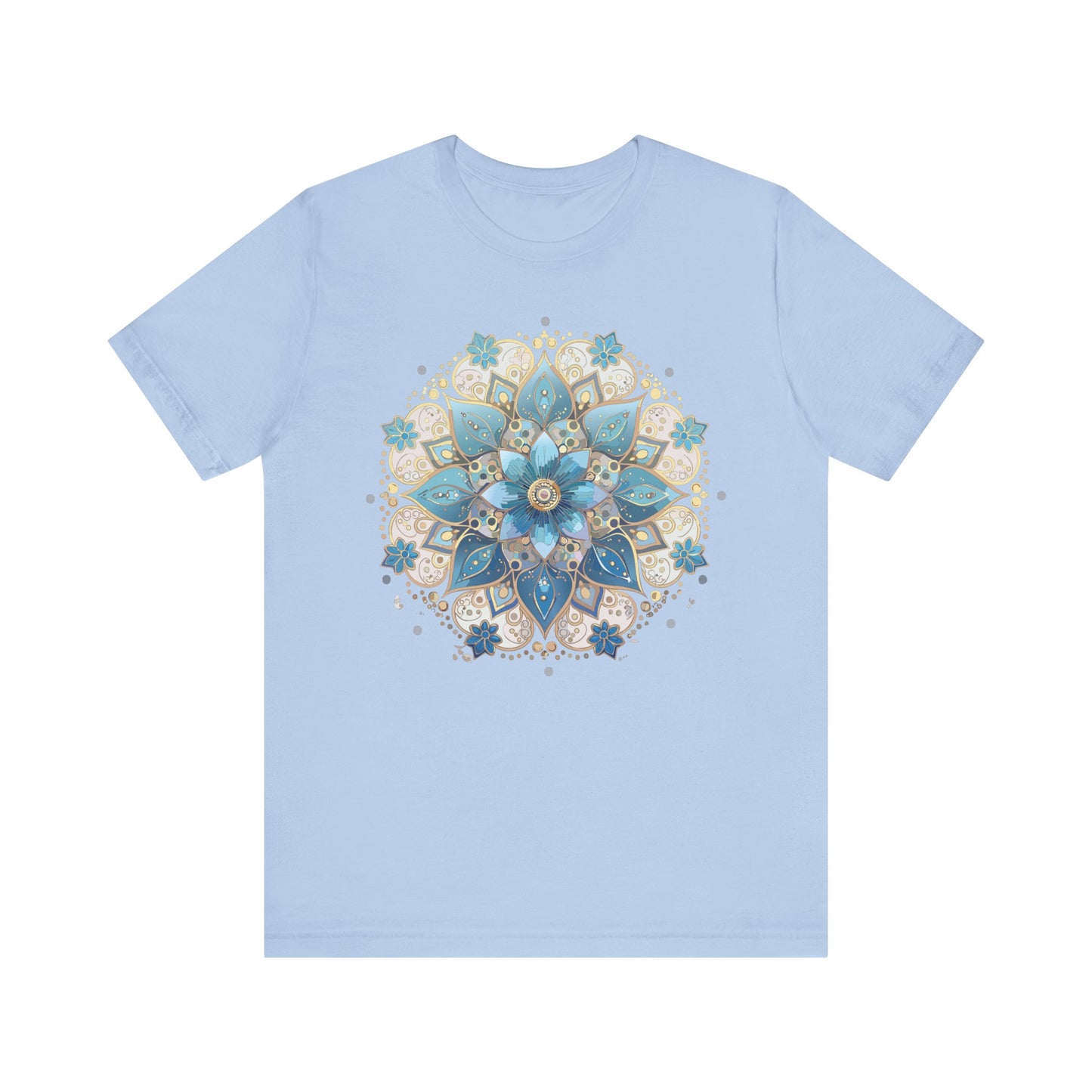 Floral Mandala Shirt, Flowers Mandala Shirt