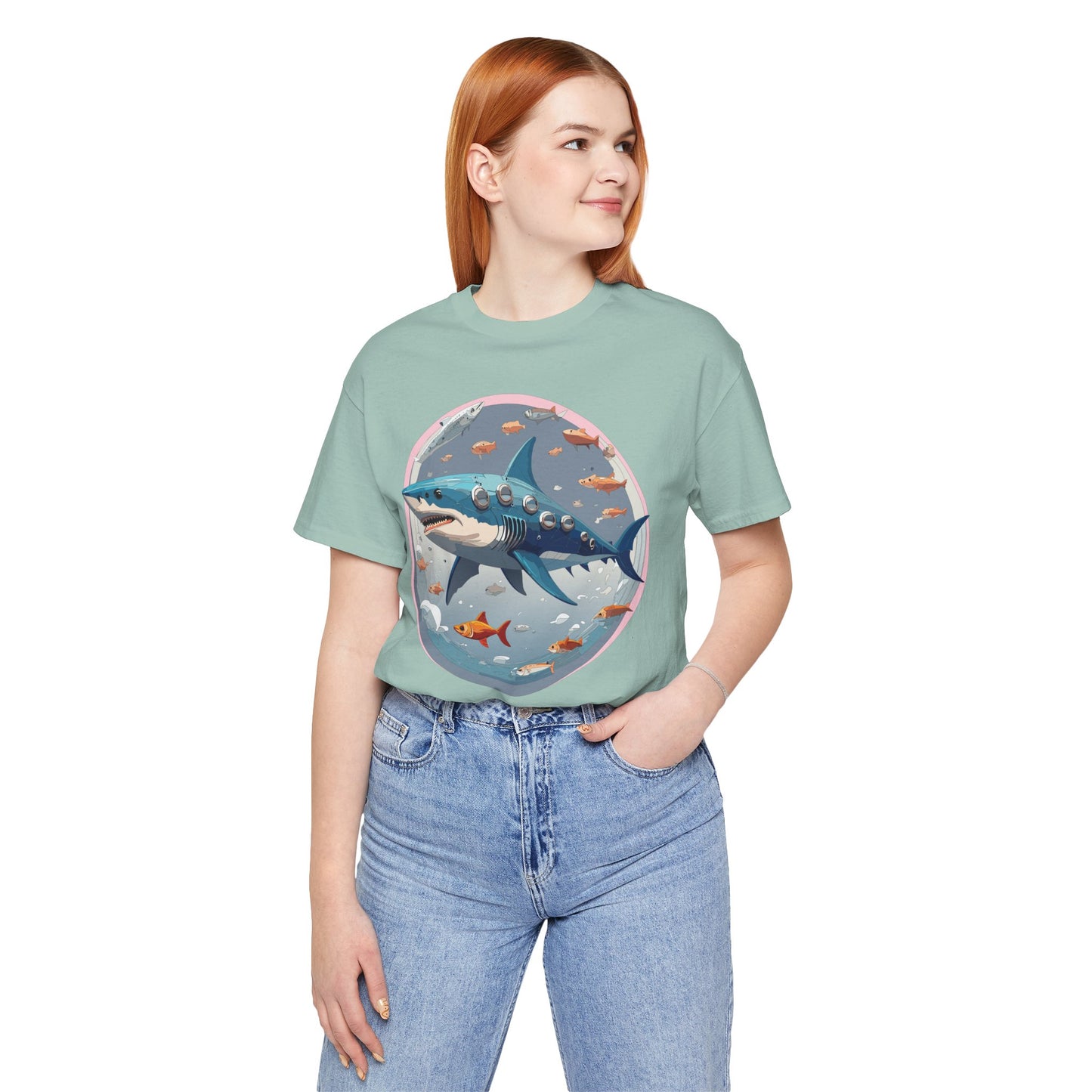 Animals Shirt, Shirt with Shark