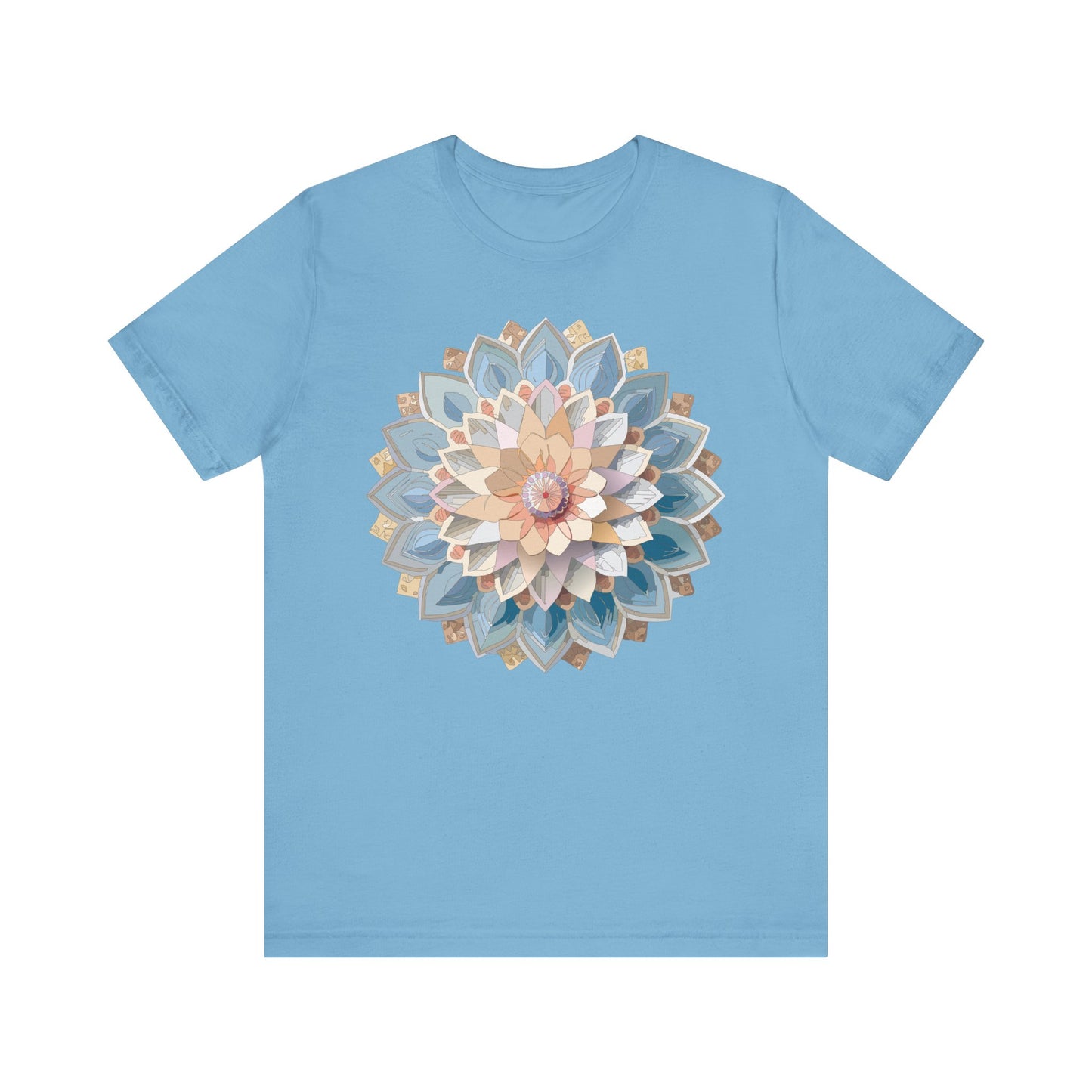 Floral Mandala Shirt, Flowers Mandala Shirt