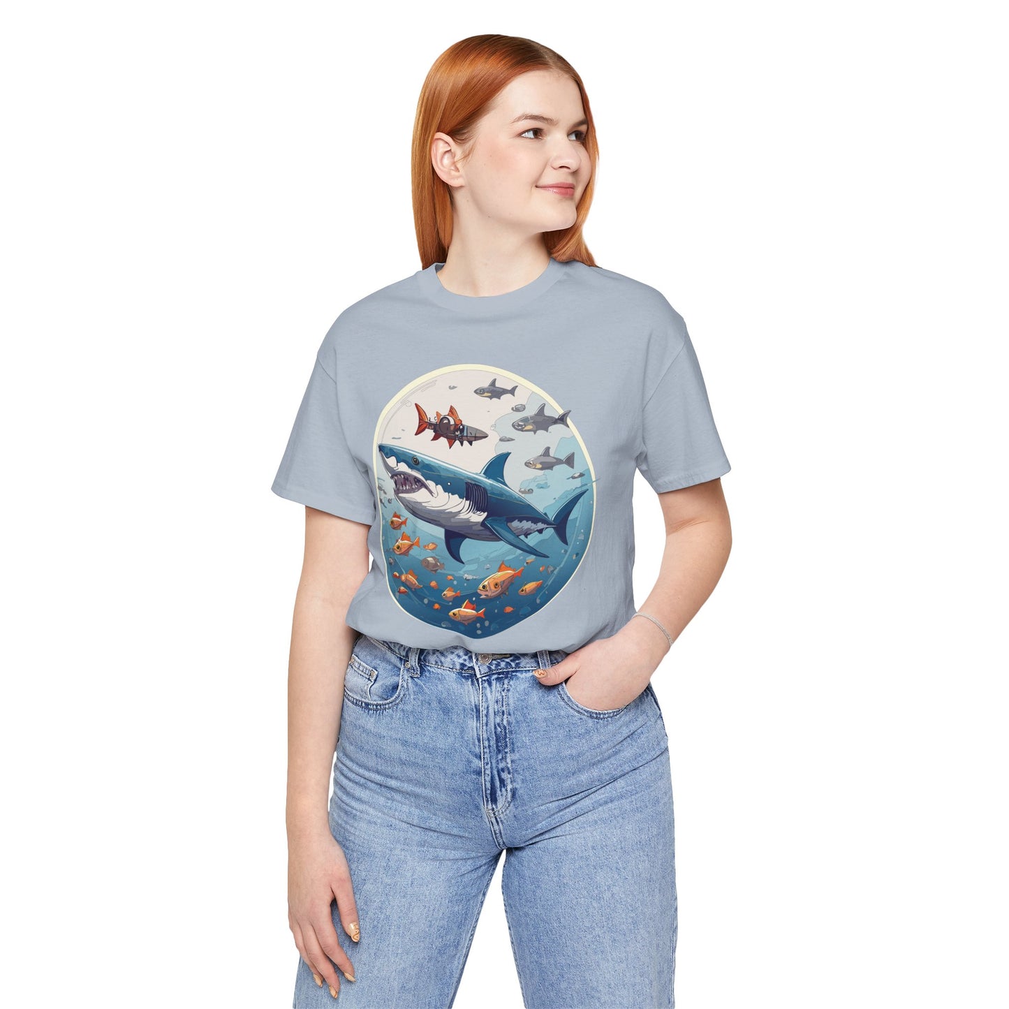 Animals Shirt, Shirt with Shark