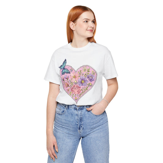 Heart Tee Shirt, Shirt with Heart