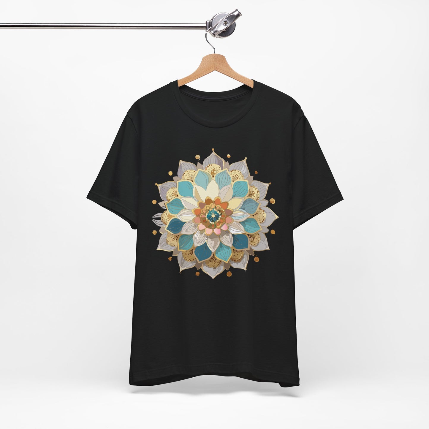 Floral Mandala Shirt, Flowers Mandala Shirt