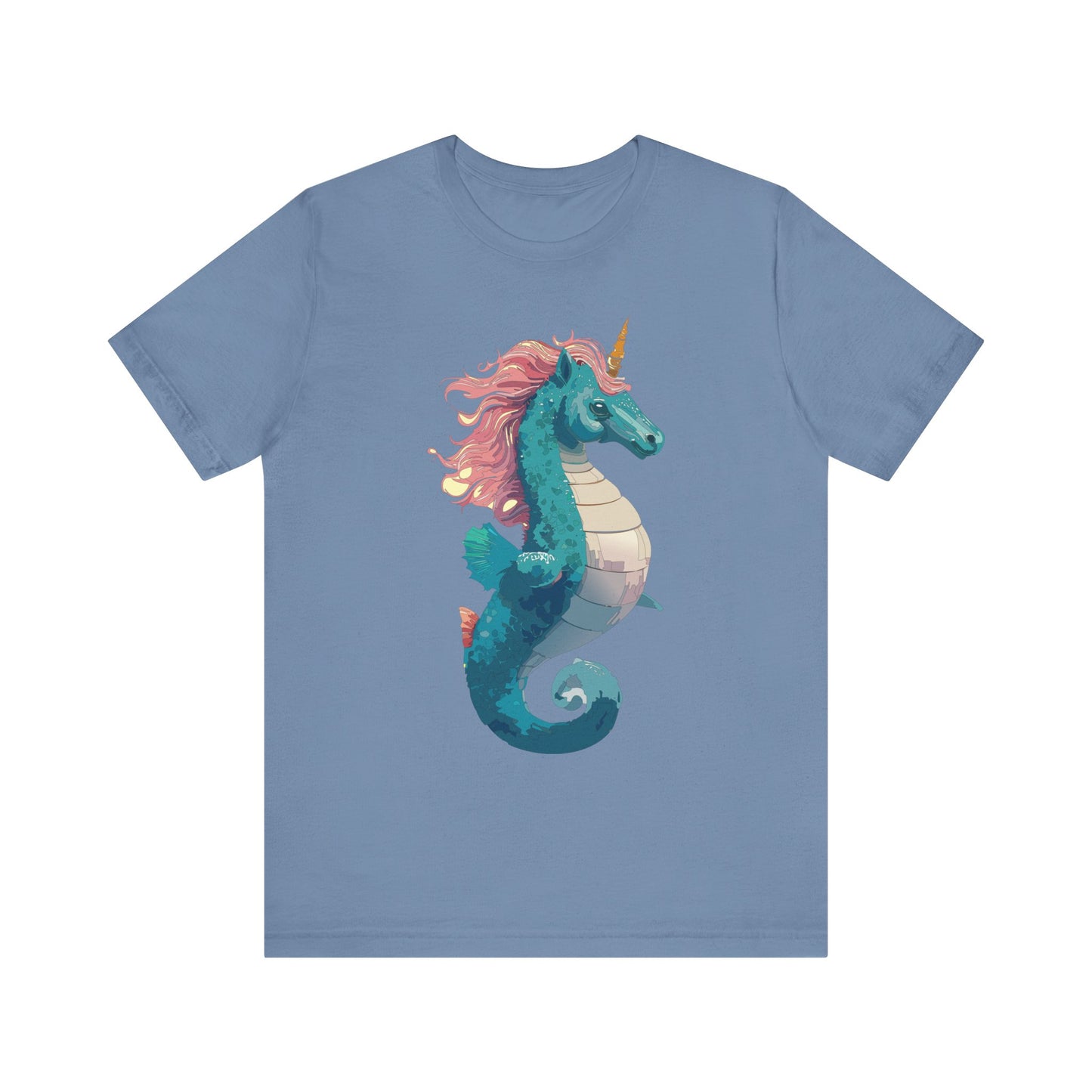 Animals Shirt, Shirt with Seahorse