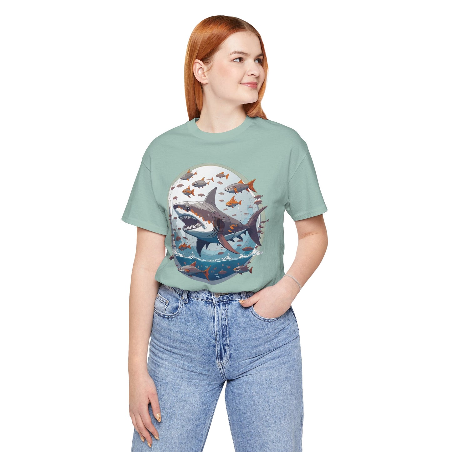 Animals Shirt, Shirt with Shark