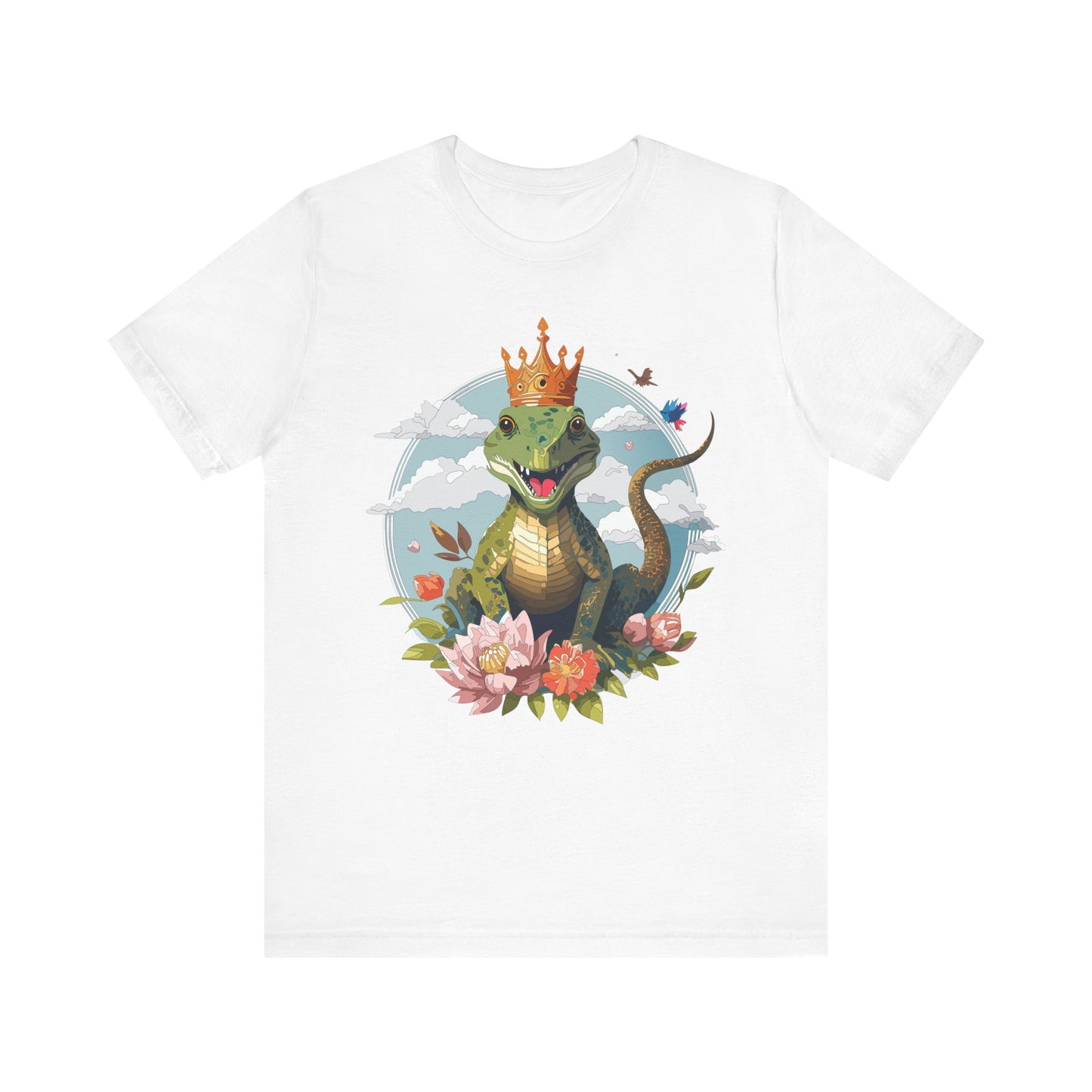 Animals Shirt, Shirt with Lizard