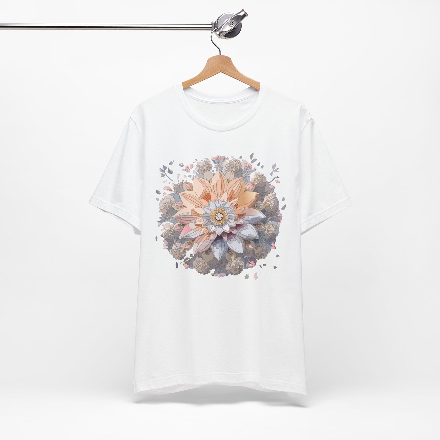 Floral Mandala Shirt, Flowers Mandala Shirt