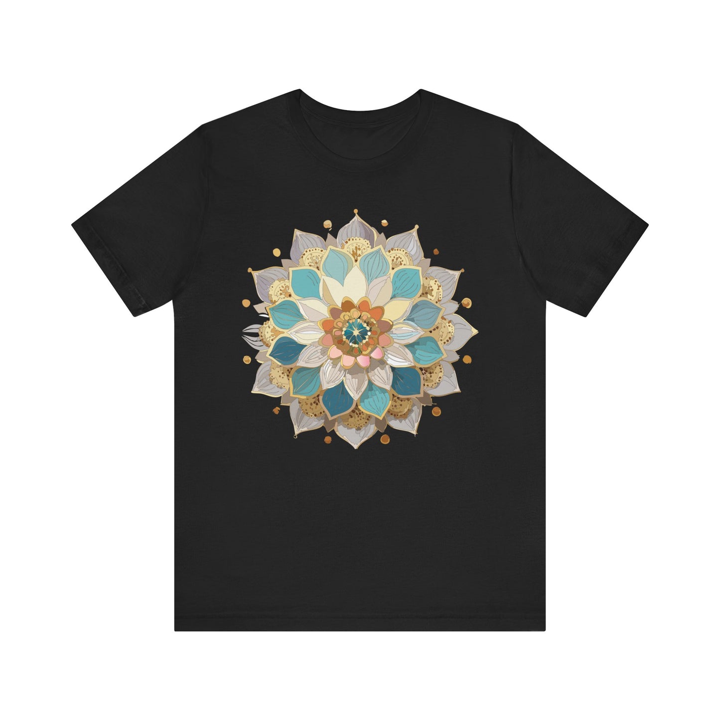 Floral Mandala Shirt, Flowers Mandala Shirt