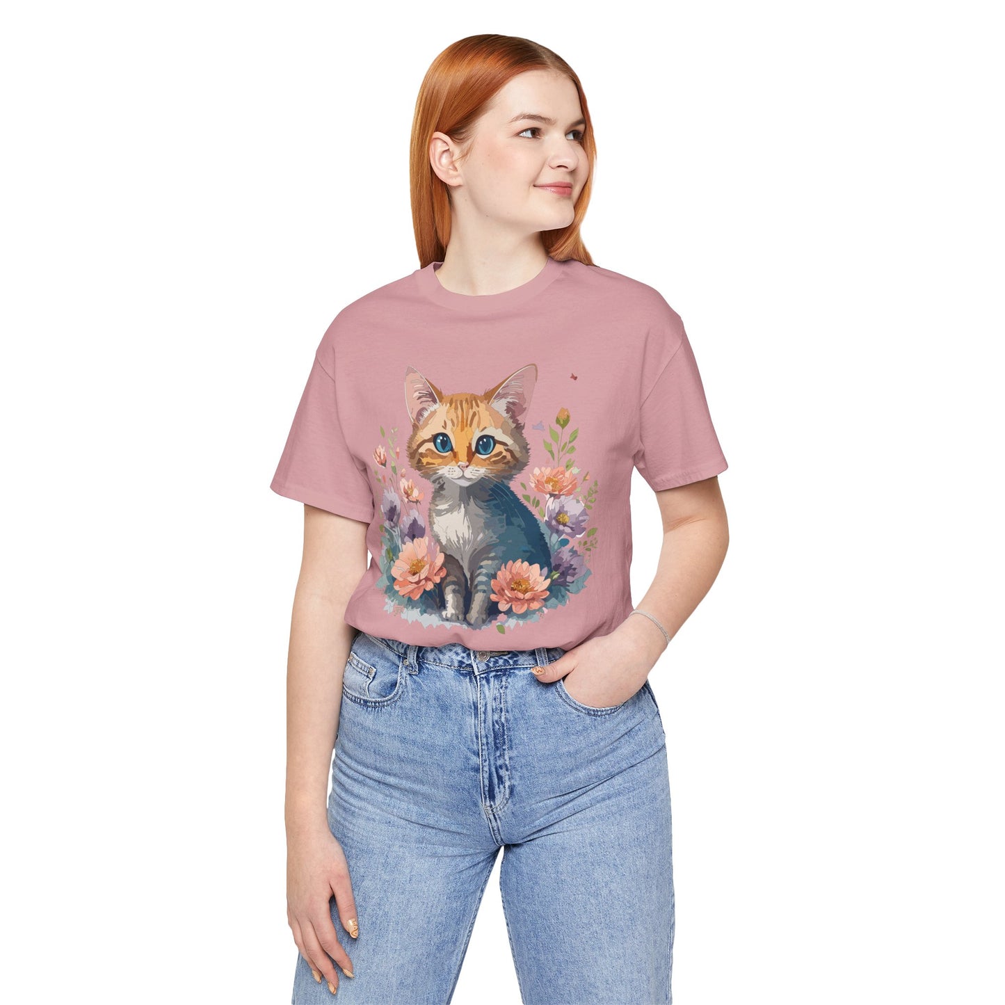 Animals Shirt, Shirt with Cat