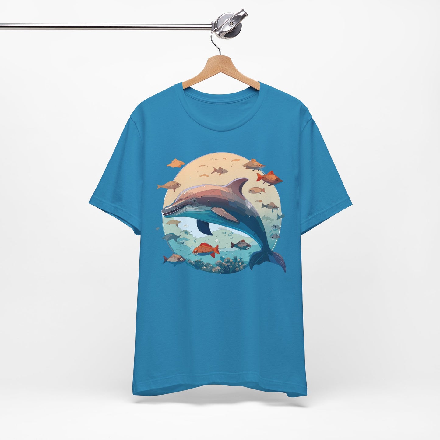 Animals Shirt, Shirt with Dolphin