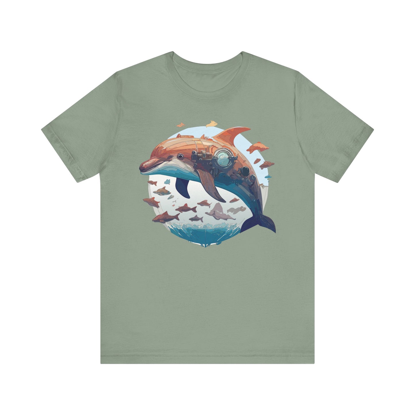 Animals Shirt, Shirt with Dolphin