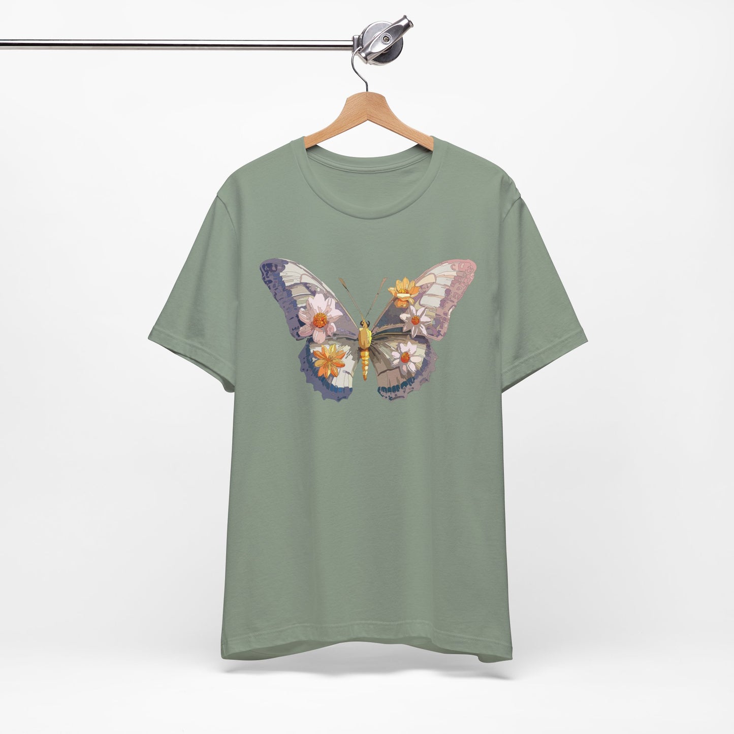 Butterfly Tee Shirt, Shirt with Butterfly