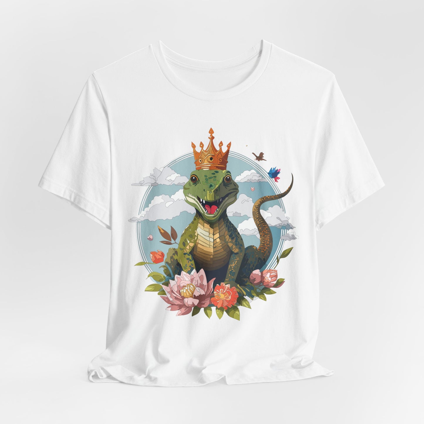 Animals Shirt, Shirt with Lizard