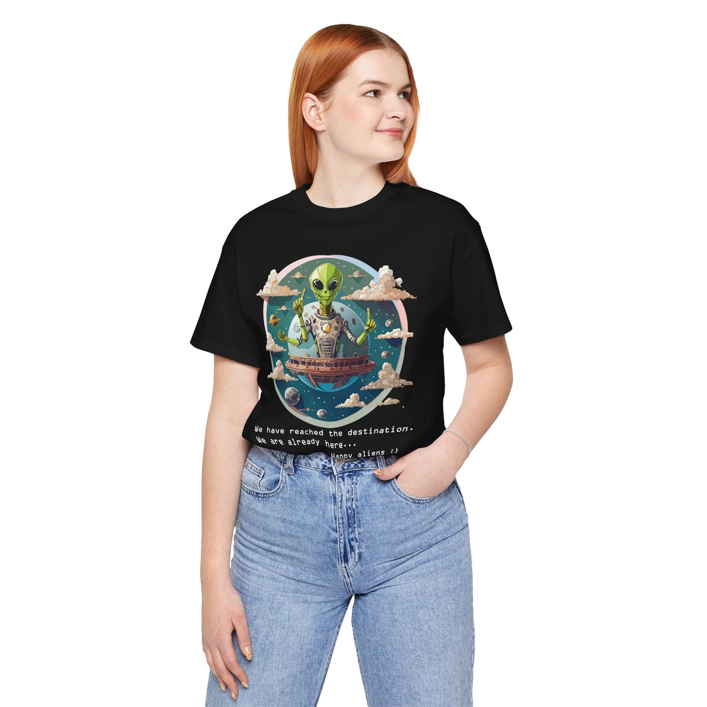 Funny Aliens Shirt, T-Shirt with Funny Aliens