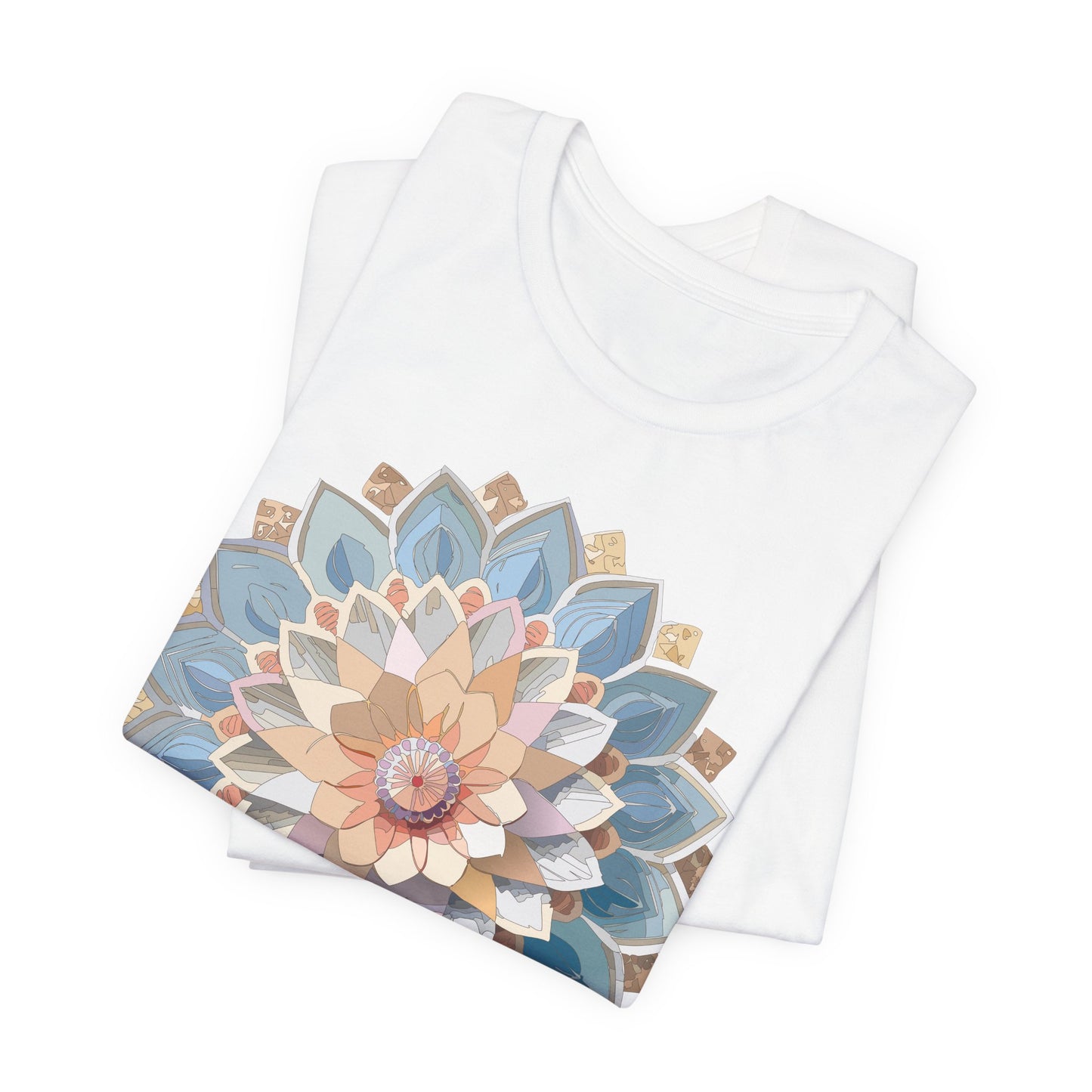 Floral Mandala Shirt, Flowers Mandala Shirt