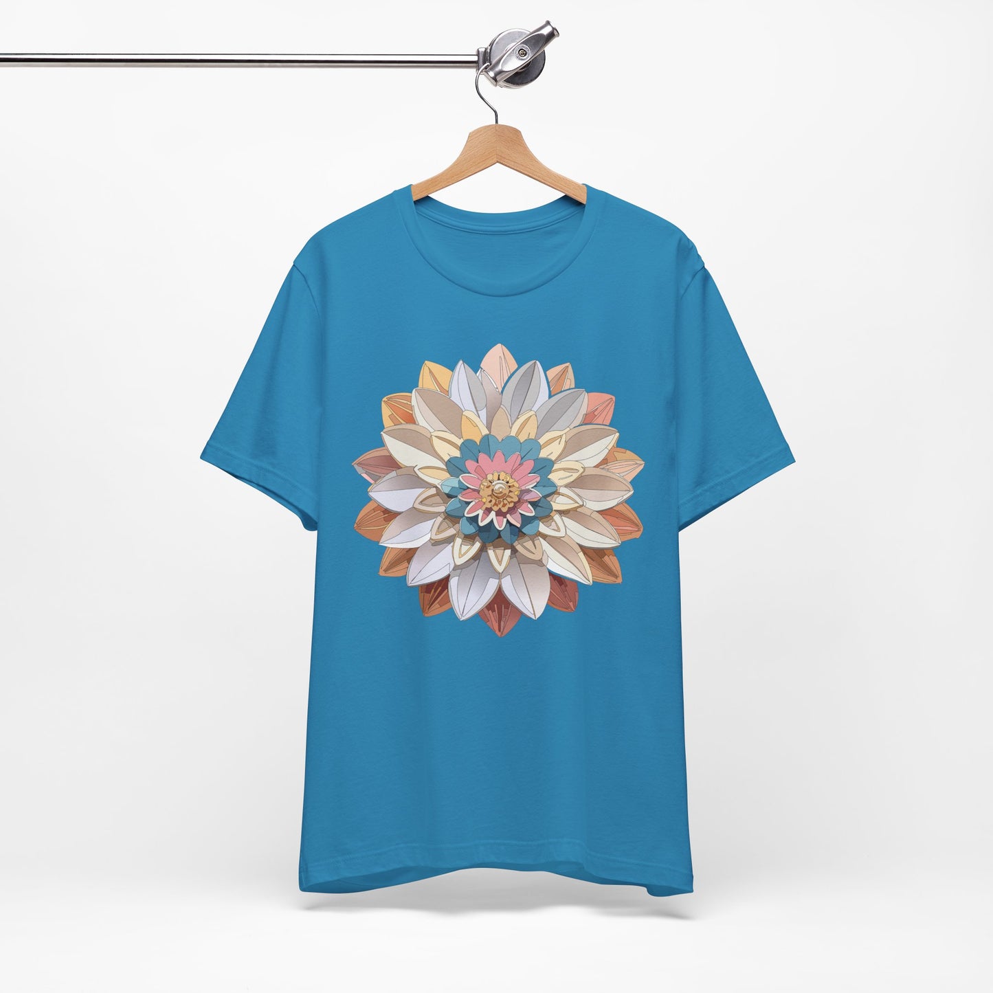 Floral Mandala Shirt, Flowers Mandala Shirt