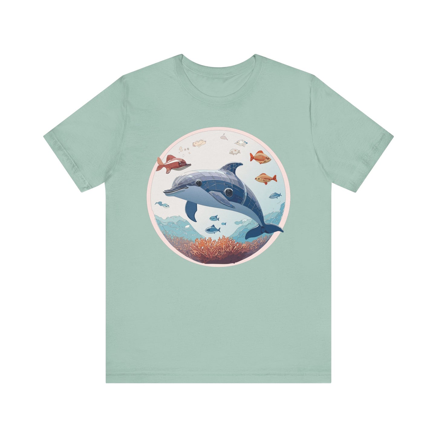 Animals Shirt, Shirt with Dolphin