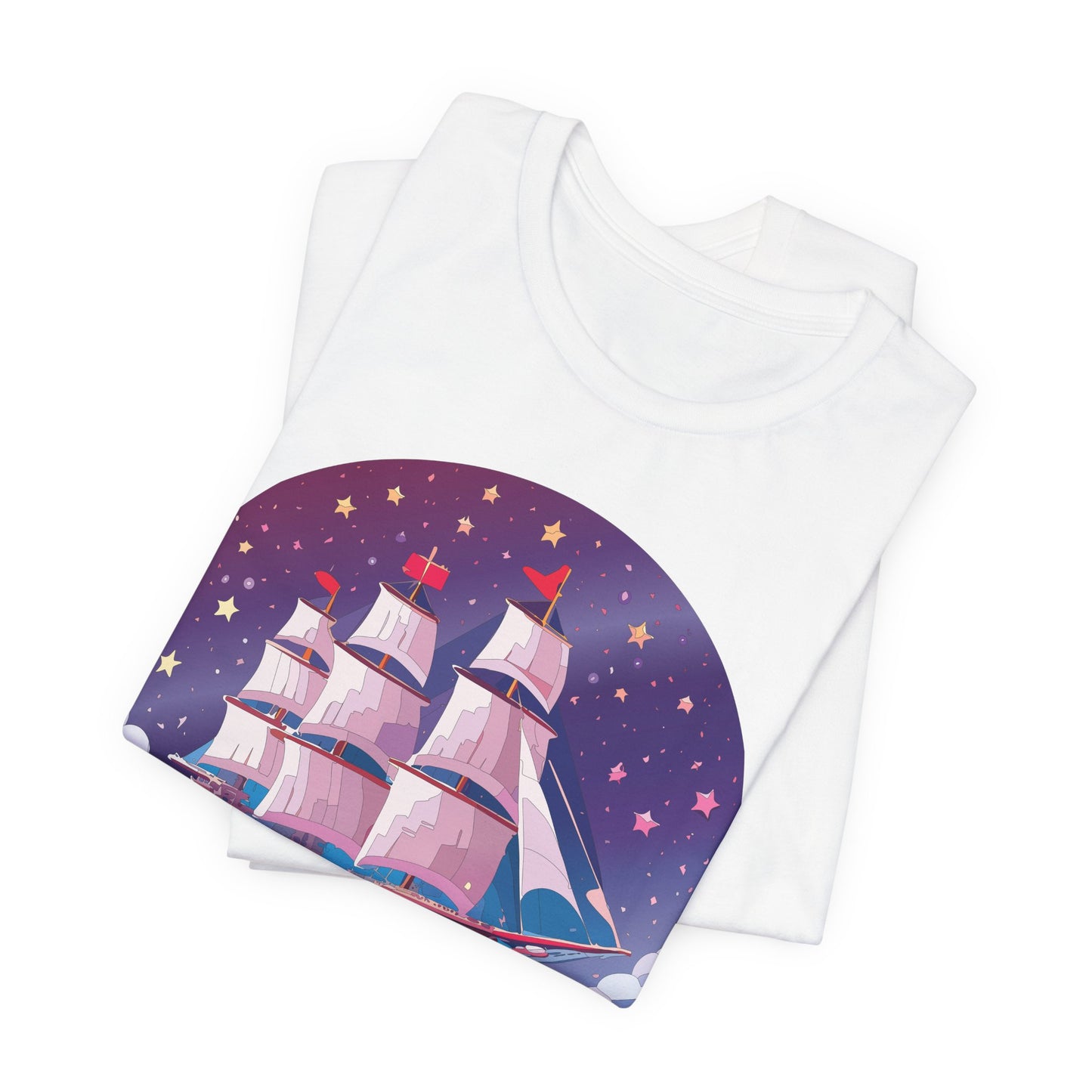 Ship Tee Shirt, Tee Shirt with Ship