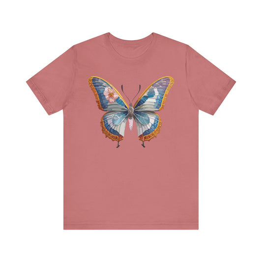 Butterfly Tee Shirt, Shirt with Butterfly