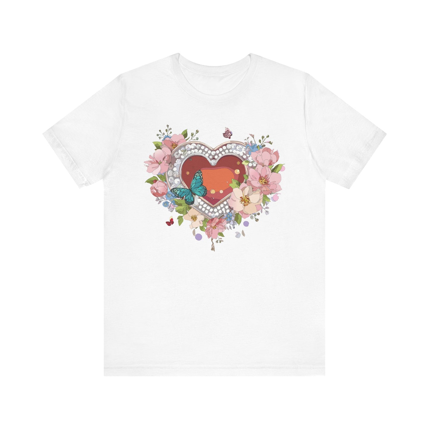 Heart Tee Shirt, Shirt with Heart