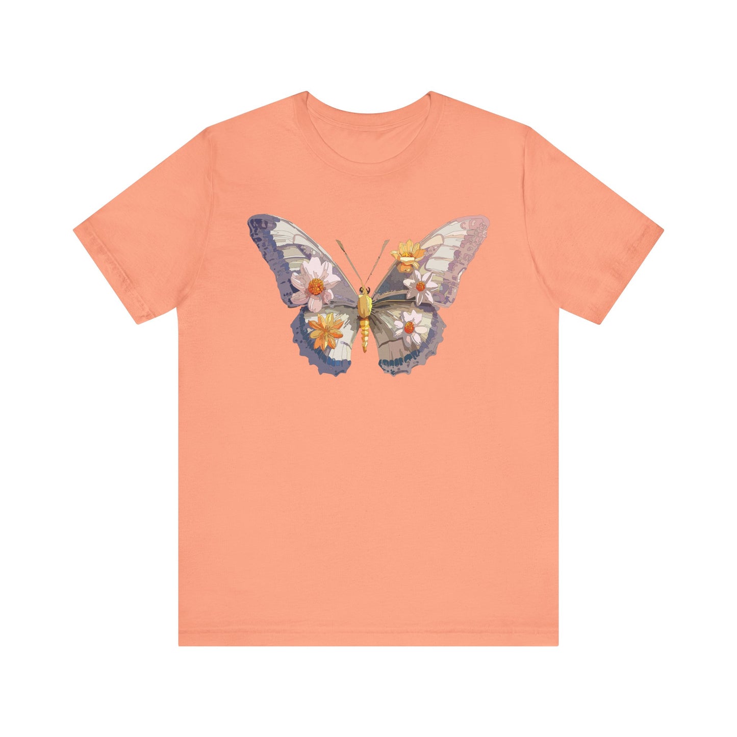 Butterfly Tee Shirt, Shirt with Butterfly