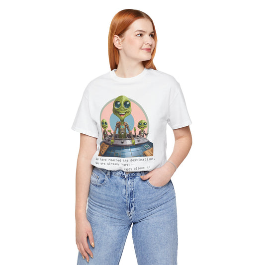 Funny Aliens Shirt, T-Shirt with Funny Aliens