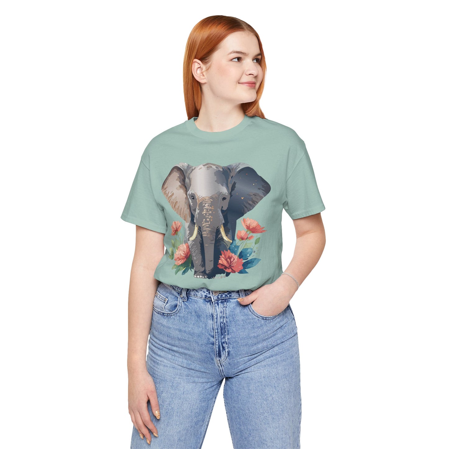 Animals Shirt, Shirt with Elephant