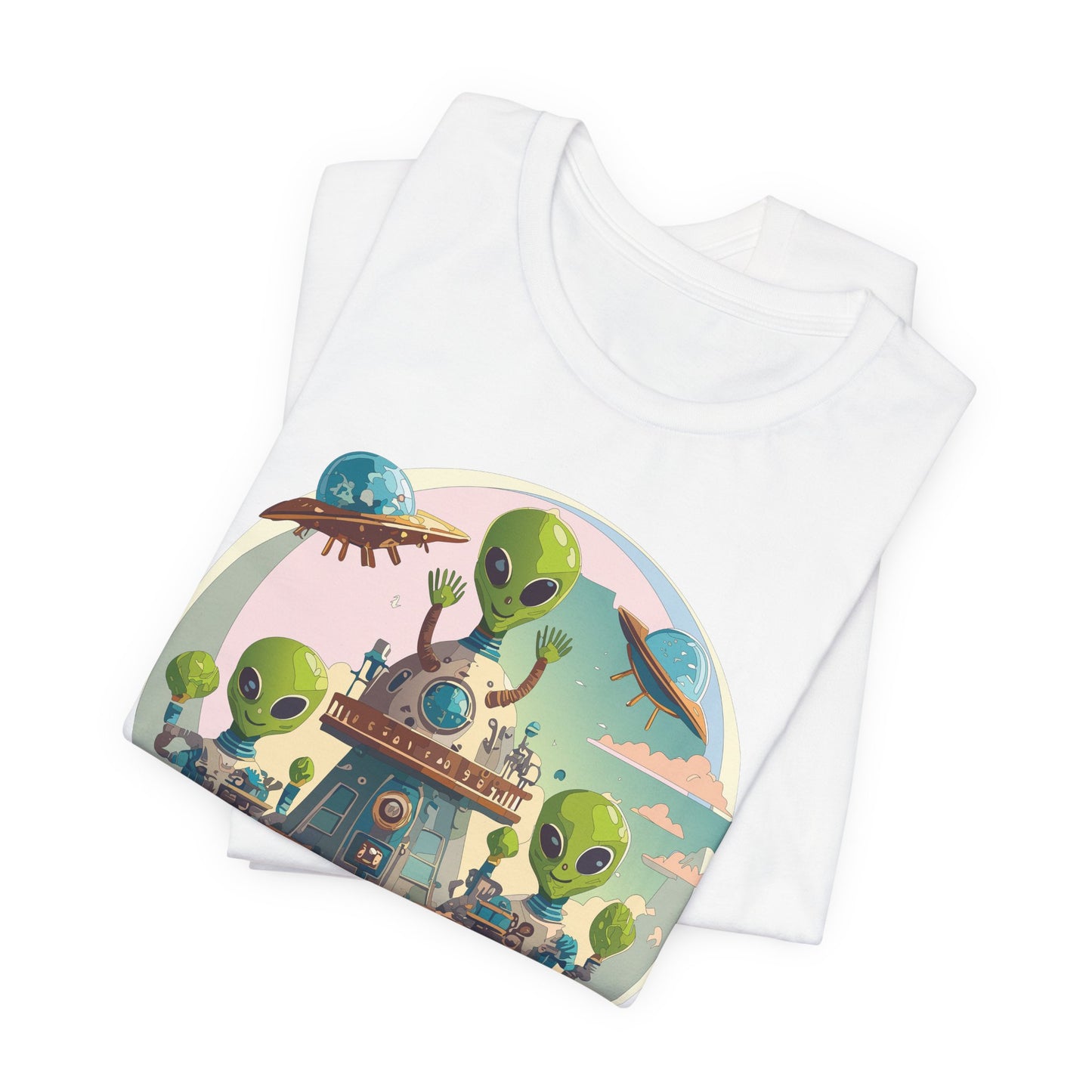 Funny Aliens Shirt, T-Shirt with Funny Aliens