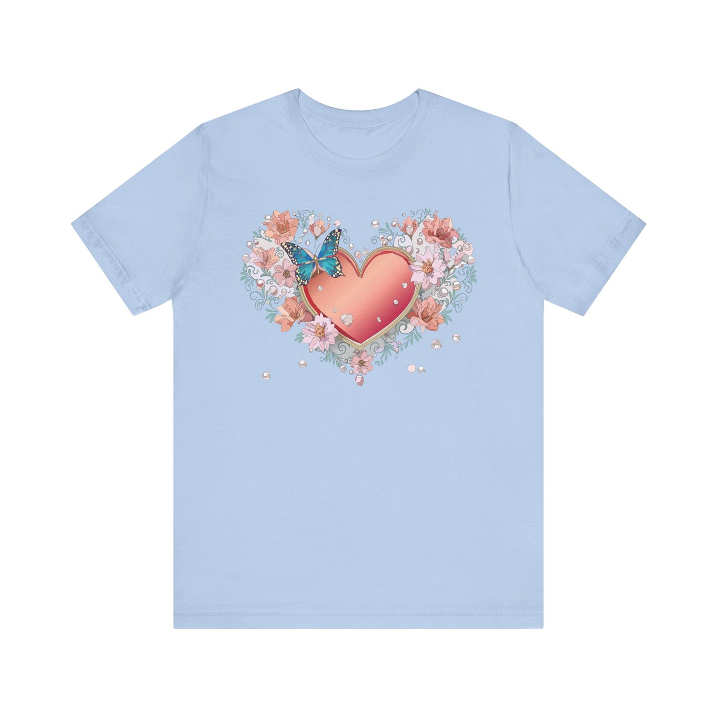 Heart Tee Shirt, Shirt with Heart