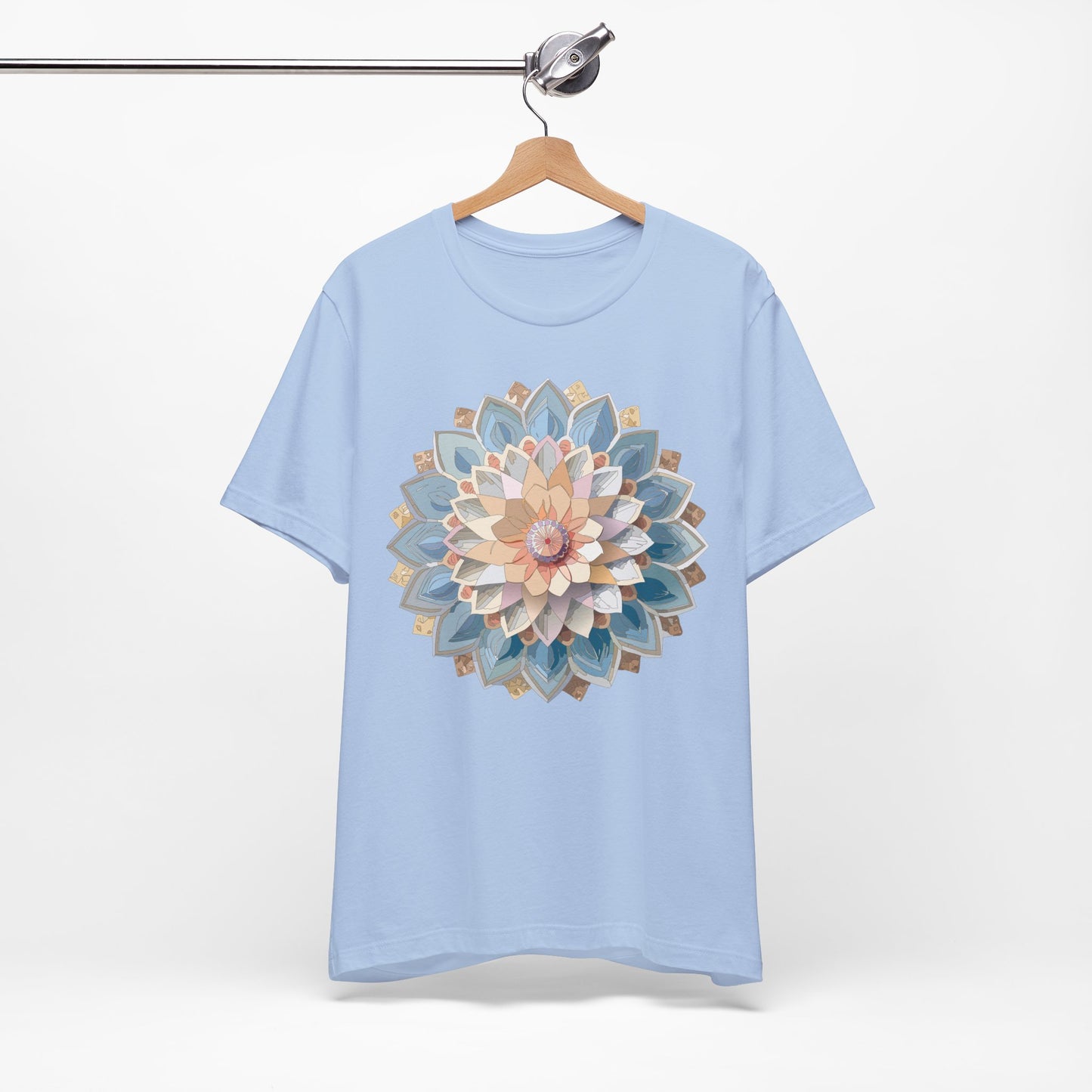 Floral Mandala Shirt, Flowers Mandala Shirt
