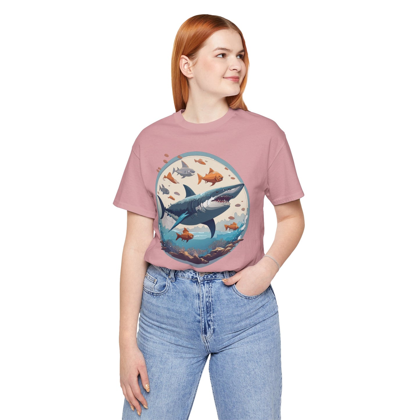 Animals Shirt, Shirt with Shark